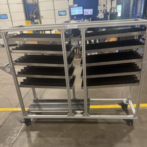 Li-Ion Battery Transport & Thermal Containment Cart