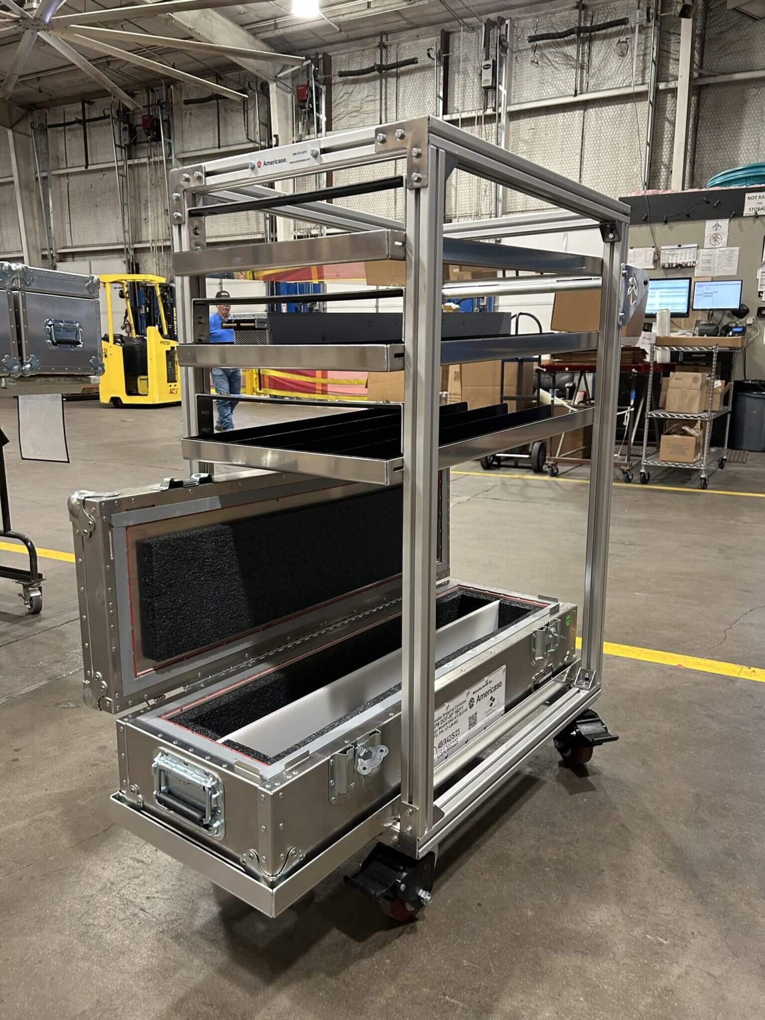 Li-Ion Battery Transport & Thermal Containment Cart - Image 2